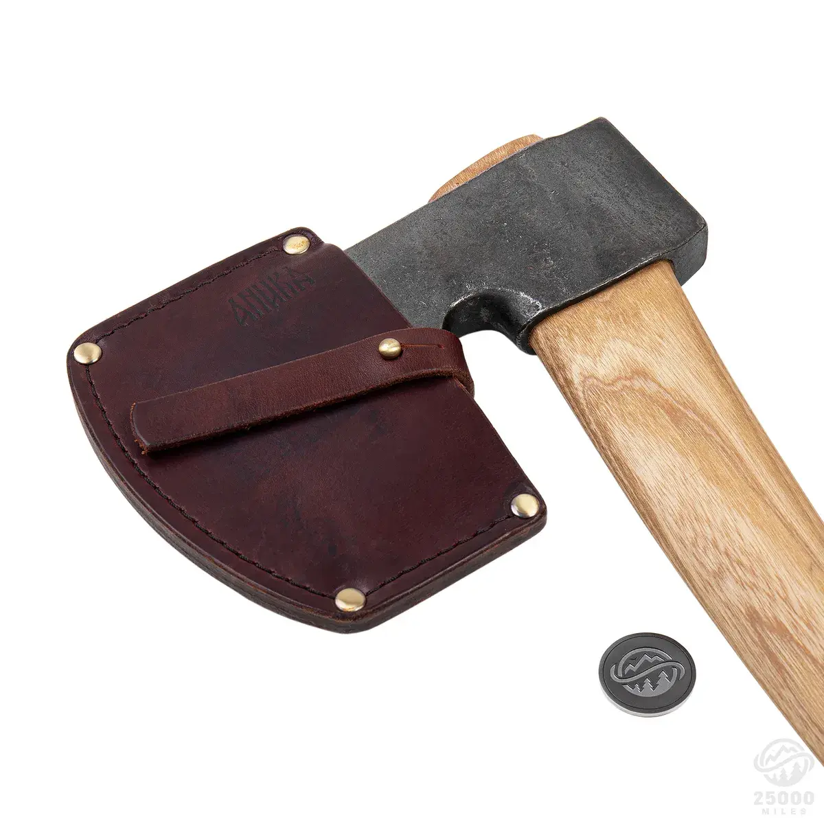 Anika “Scopa” Axe with leather sheath first gallery image