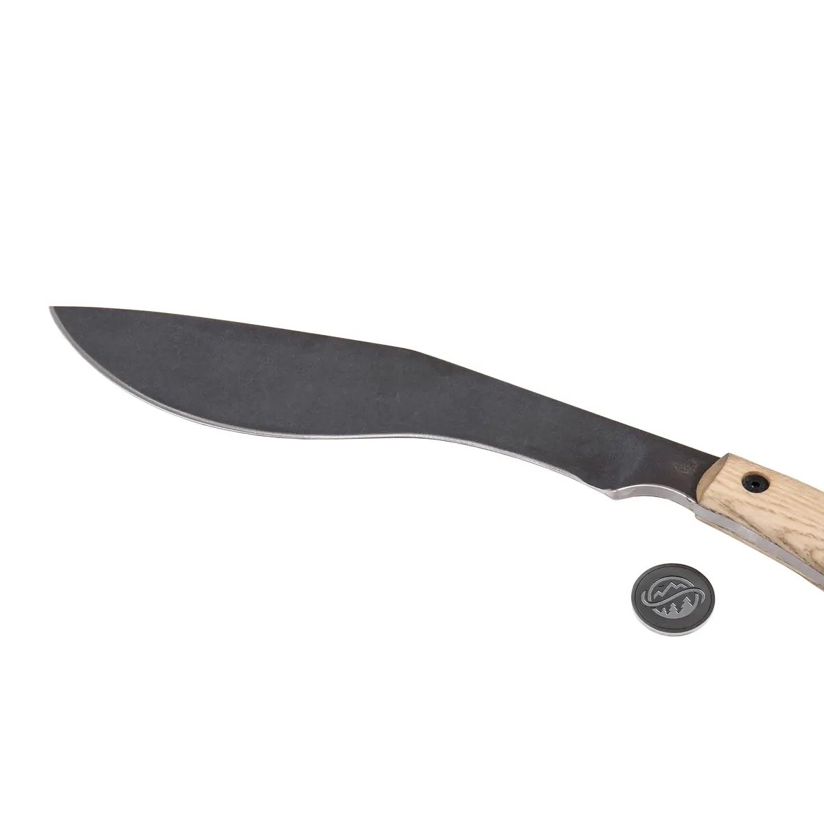 anika "mini kukri" with leather sheath