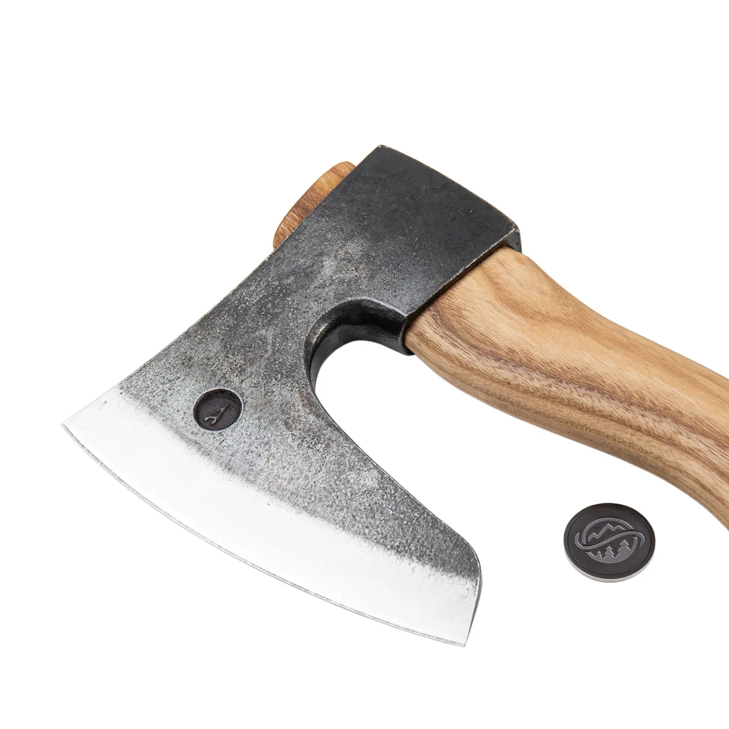 Anika “Hvat” Axe with leather sheath feature image