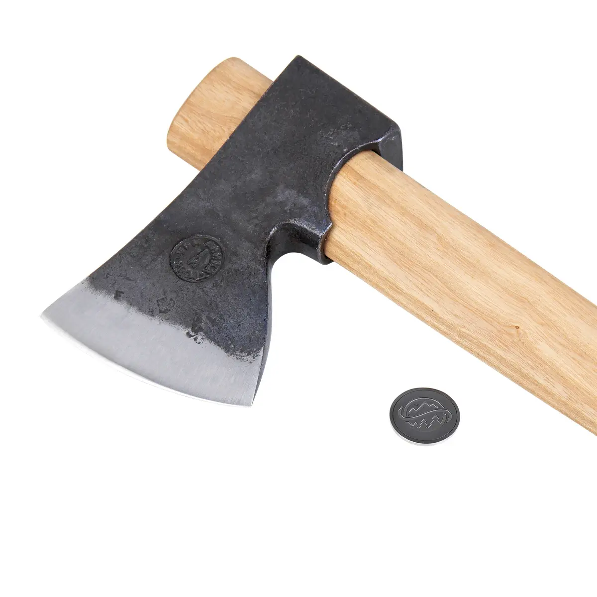 anika "leshiy" axe with leather sheath